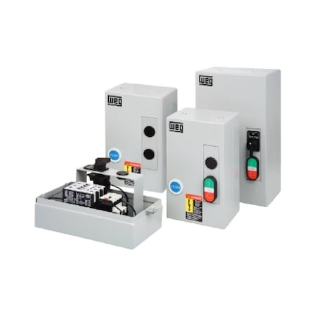 Weg Esw-B32V24C-R34 Weg 3Ph Enclosed Starter 10Hp 208-240V W/ On-Off Selector Switch And Reset ESW-B32V24C-R34