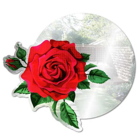 Se-Kure Luxe Round Rose Mirror 23 x 21 ZRR2321