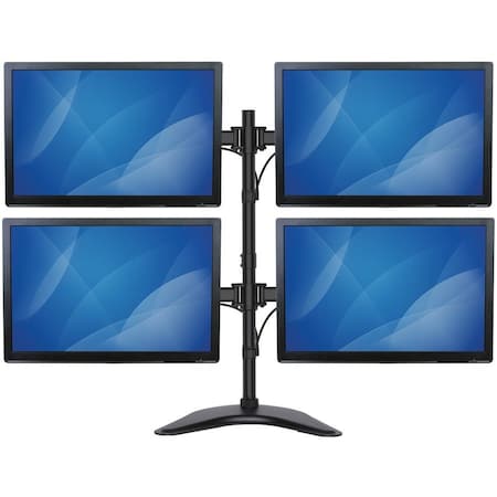 Startech.Com INCREASE PRODUCTIVITY AND FREE UP SPACE BY MOUNTING FOUR MONITORS TO THIS ATTRAC ARMBARQUAD