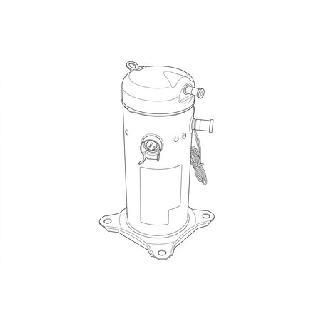 York Scroll Compr 208/230v1ph R410a S1-015-05247-004