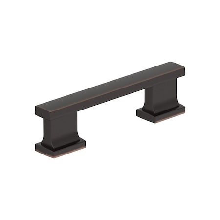 Amerock Triomphe 3 inch (76mm) Center-to-Center Oil-Rubbed Bronze Cabinet Pull, 25PK 25VMP37090ORB