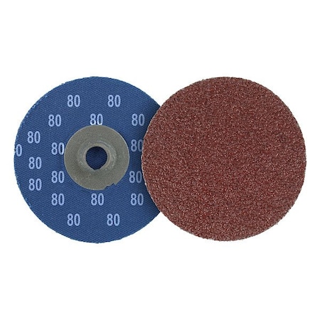 Weiler Coated Abrasive Blending Disc, 3 in dia. 60057
