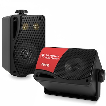 Pyle 3-Way Indoor & Outdoor Box Speaker System PLMR24B