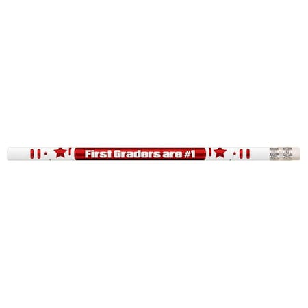 Musgrave Pencil Co 1st Graders Are #1 Motivational Pencils, 144PK MUS2204G