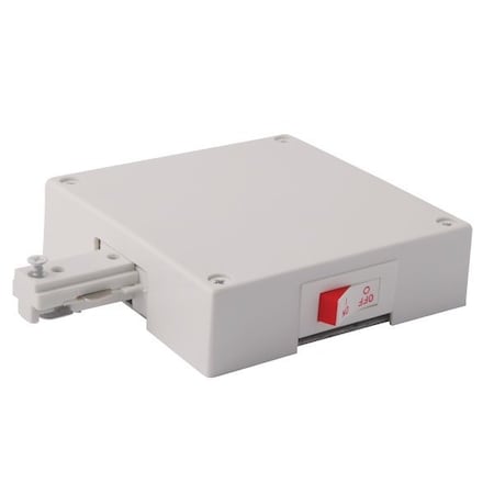 Elco Lighting Live Feed with Current Limiter, All White EP840W-4A