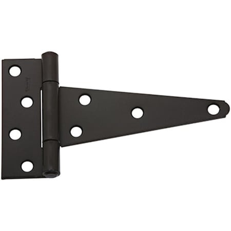 Eat-In N129-155 6 in. Extra Heavy T-Hinge, Black EA2014460