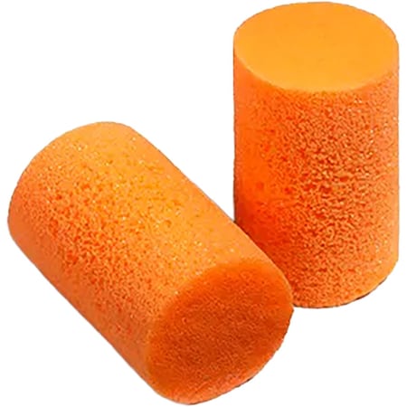Honeywell Howard Leight Cylinder Shape Disposable PVC Foam Ear Plugs , NRR 30, 500PK FF-1-D
