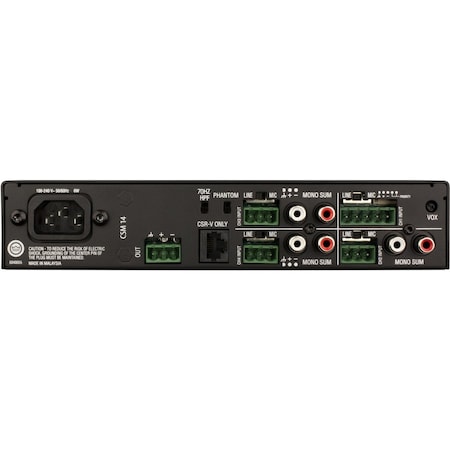 Harman Professional Solutions JBL Commercial CSM 14 Audio Mixer NCSM14UUS