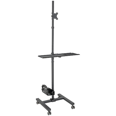 Eaton Tripp Lite Series Mobile Workstation with Monitor Mount - For 17IN to 32IN Displays, Height DMCS1732S
