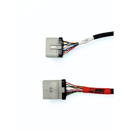 Avrgt Electronics RP1226 Extension Cable, 8ft Fully Pinned, Male to Female, 20AWG Power & Data Harness for Telematics RP1226 Extension Cable 8ft
