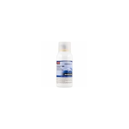 Rubbermaid Commercial Microburst 3000 Mountain Peaks Air Spray, Spray, Mountain Peaks, 168 Day, Long Lasting, Odor, 12PK 4012571