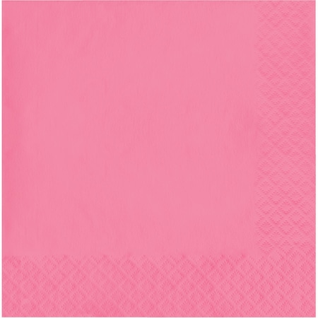 Touch Of Color Candy Pink Napkins 3 ply, 6.5", 500PK 583042B