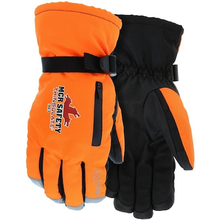 Mcr Safety Personal Protective Gloves, Medium, Polyurethane Coating, Slip-On/Open Cuff 983M