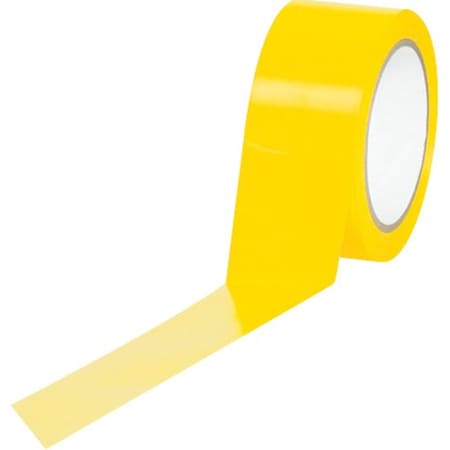 Partners Brand Caution/Physical Hazard Tape Vinyl Yellow, 2" W x 36 yd. L, 6 mil Thick T9236Y