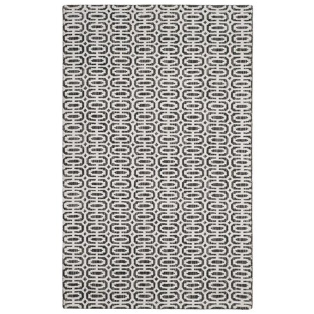 Safavieh Mirage Hand Loomed Large Rectangle Area RugCharcoal & Ivory 9 x 12 ft. MIR902C-9