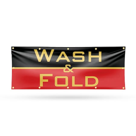 Signmission Wash and Fold, 48 Inch x 120 Inch, Vinyl Banner B-120-30920