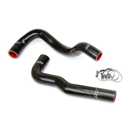 Hps Performance Silicone Radiator Coolant Hose Kit, 01-05 Lexus IS300 with 1JZ-GTE, Black 57-2066-BLK