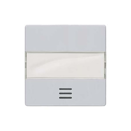 Siemens DELTA i-system aluminum-metallic Rocker switch with window, with label 5TG6251