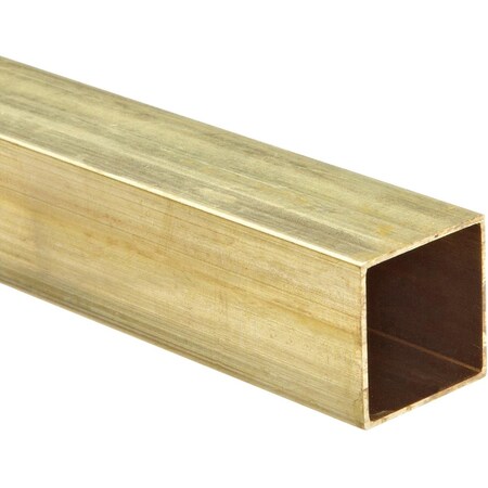 K&S K & S 1/16''x12'' Brass Square Tube 8149