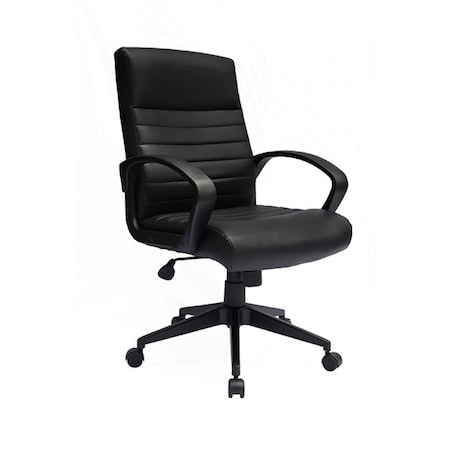 Boss Office Chair, 42.5 in H, Black B426-BK