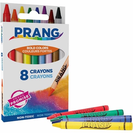 Prang Prang, Crayons Made With Soy, 8PK 00000