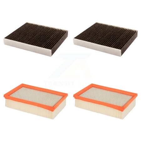 Pur 2x Air + 2x Cabin Filter 4 Total Kit For Buick Encore Chevrolet Trax KFL-100700