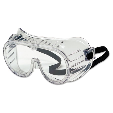Mcr Safety Direct Vented / Perforated Clear Lens, Uncoated, 36 PK 2220