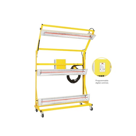 Infratech Super SpeedRay Infrared Curing Equipment, 9000 W, 1 Phase, 240v 14-1100