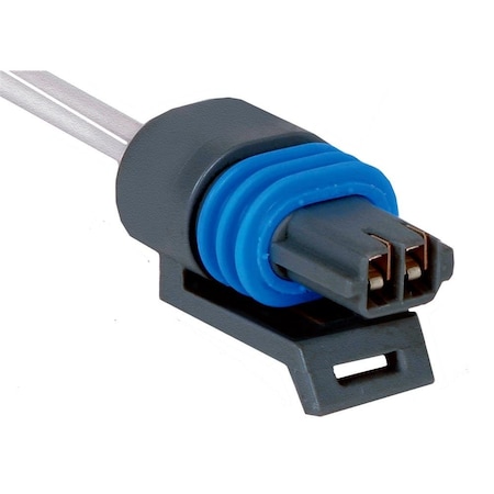 Acdelco CONNECTOR-W/LEADS 2-WAY F. GRAY, Air Charge Temperature Sensor Connector, PT307
