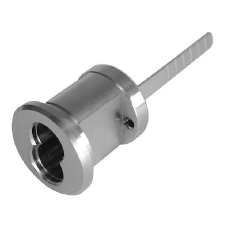 Gms 7 Pin Small Format Best Interchangeable Core Rim Cylinder Housing, Satin Chrome ICR726D