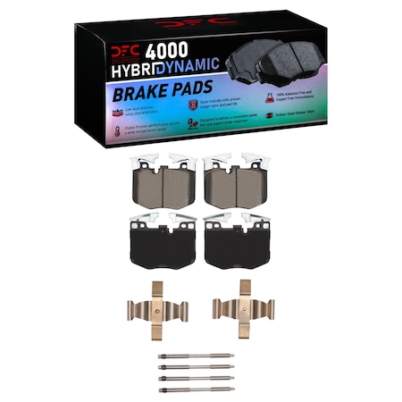 Dfc 4000 HybriDynamic, Disc Brake Pad Set, 4000-1867-01