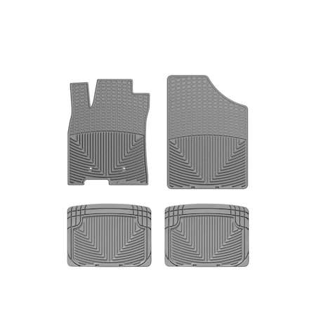 Weathertech Grey, Front and Rear All Weather Floor Mats W194GR-W20GR