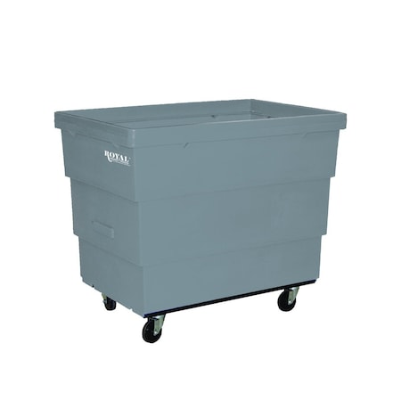 Royal Basket Trucks Cube Truck, Gray, Rubber G13-GRX-RCE-4HNN