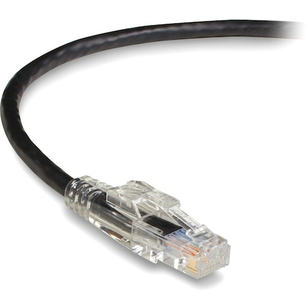 Black Box Gigabase 3 Cat5E Patch Cable Black 15Ft C5EPC70-BK-15