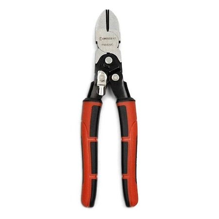 Crescent 8" Pro Series Dual Material Diagonal Compound Action Cutting Pliers PS5429C