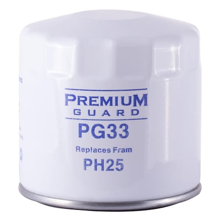Premium Guard Engine Oil Filter, PG33