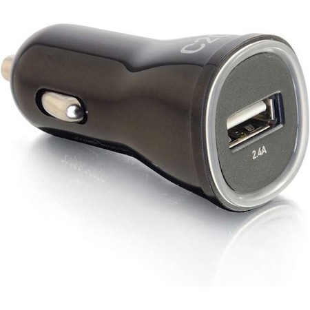 C2G 1 PORT USB CAR CHARGER 5V 2.4A 21068