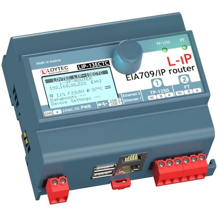 Loytec L-IP, IP router, EIA-852 LIP-13ECTC