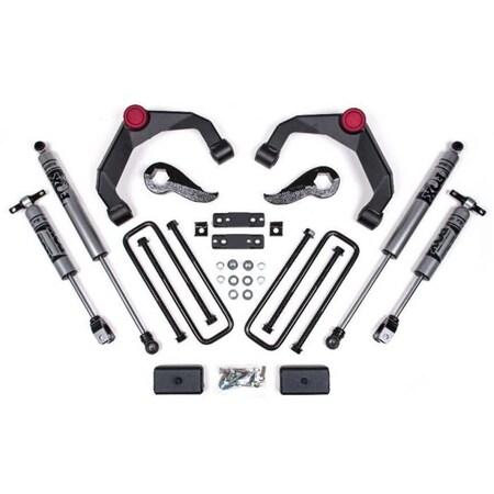Strike3 3 in. Adventure Series without Overload Fox Shocks for 2020 GM 2500-3500 HD ST2473480