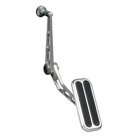 Lokar BAG6074 Billet Gas Pedal Assembly with Rubber Inserts for 19551957 Chevy LOKBAG6074