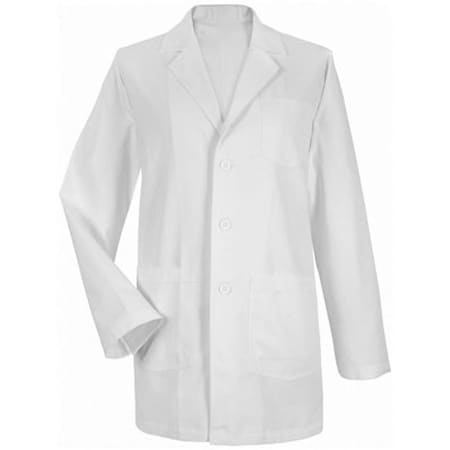 Rpi Laboratory Coat, 65% Polyester, 35% Cotton, White, XX-Large, 5 Coats per Case, 5PK 248148-5