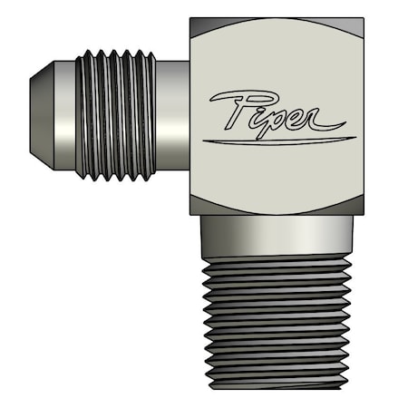 Piper 1in. Male JIC X 1in. Male Pipe, 90 Degree Elbow 0190-16-16