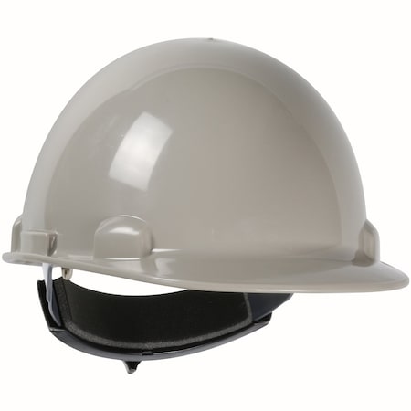 Dynamic Cap Style Smooth Dome Hard Hat w/HDPE Shell, 4-Point Textile Suspension and Wheel-Ratchet Adj. 280-HP341R-09