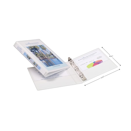 Avery Mini Durable View 3 Ring Binder, 0.5 in R 27726