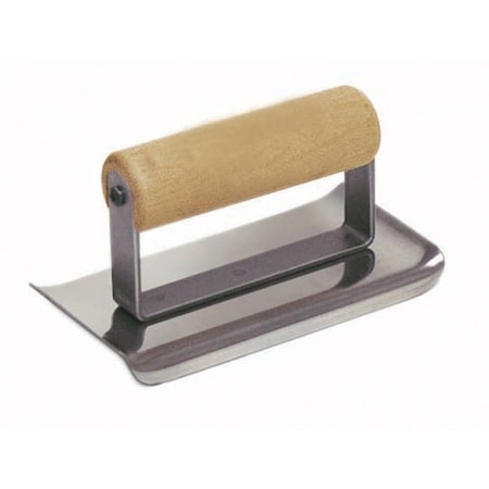 Kraft Tool Kraft Tools 6"x3" Hi-Craft Cement Edger w/Wood Handle HC147
