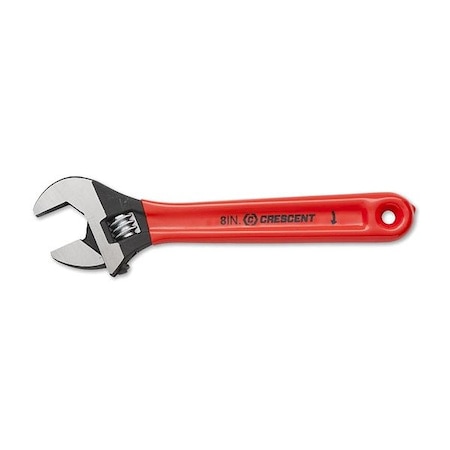 Crescent 8" Adjustable Black Oxide Cushion Grip Wrench - Carded AT28CVS