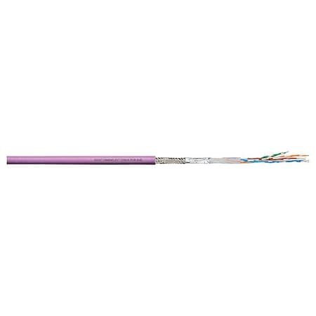 Chainflex BusCable, Ethernet/CAT6, 26AWG/16AWG, Rd CFBUSPURH01049