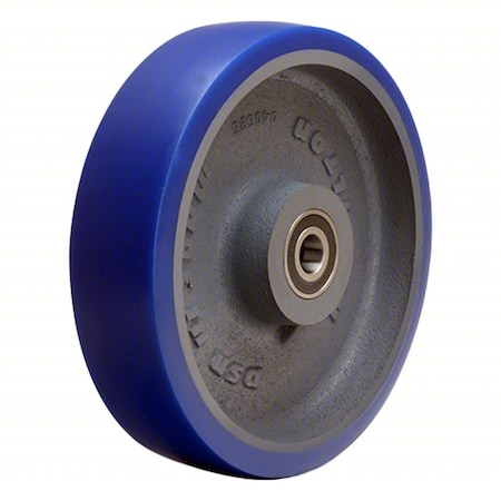 Hamilton Caster Wheel, 8"dia, 1,200 lb, Blue W-820-SPB-1/2