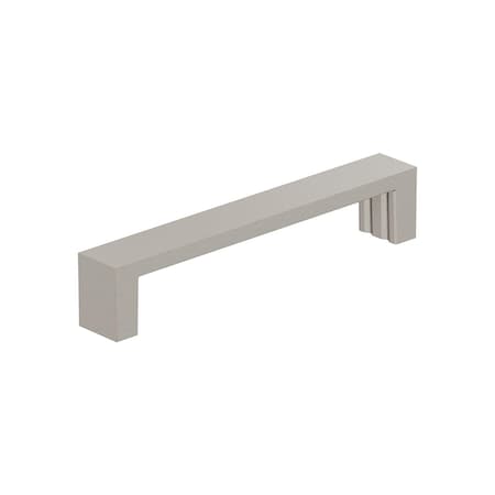 Amerock Augment 5-1/16 inch (128mm) Center-to-Center Satin Nickel Cabinet Pull, 10PK 10VMP37152G10