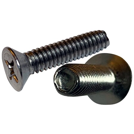 Newport Fasteners #6-32 x 1/2 in, 18-8 Stainless Steel Flat Head Phillips Drive, 1000 PK 914402-1000